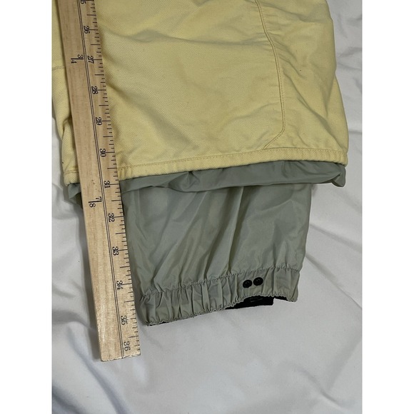 Burton Snowboards Bio Lite Women's Snowboarding Pants Yellow Large Fast Shipping - Picture 7 of 8